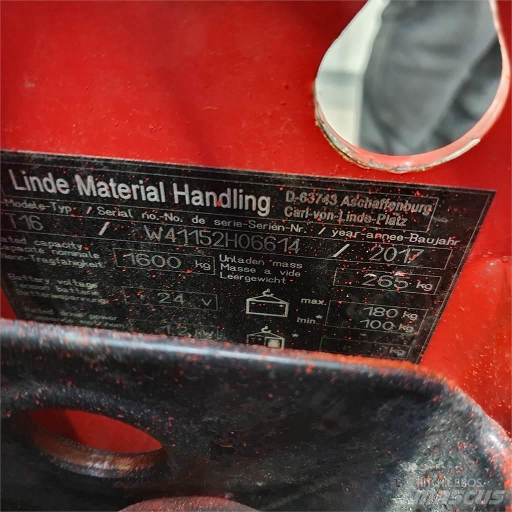 Linde T16 手摇升降机