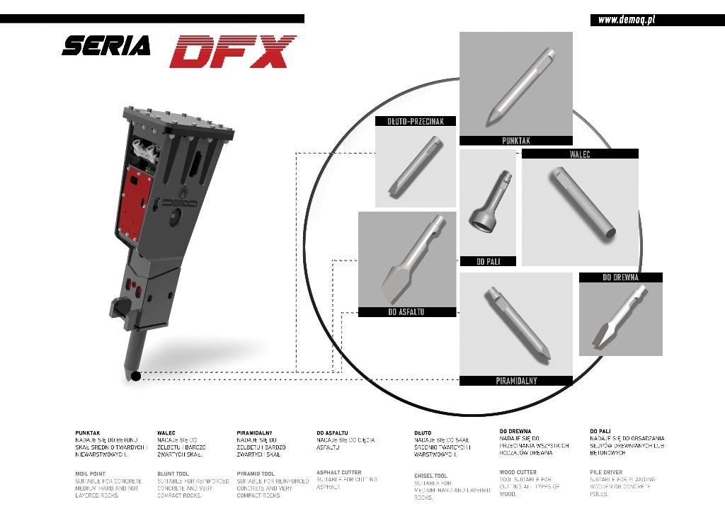  DEMOQ DFX5000 破碎锤