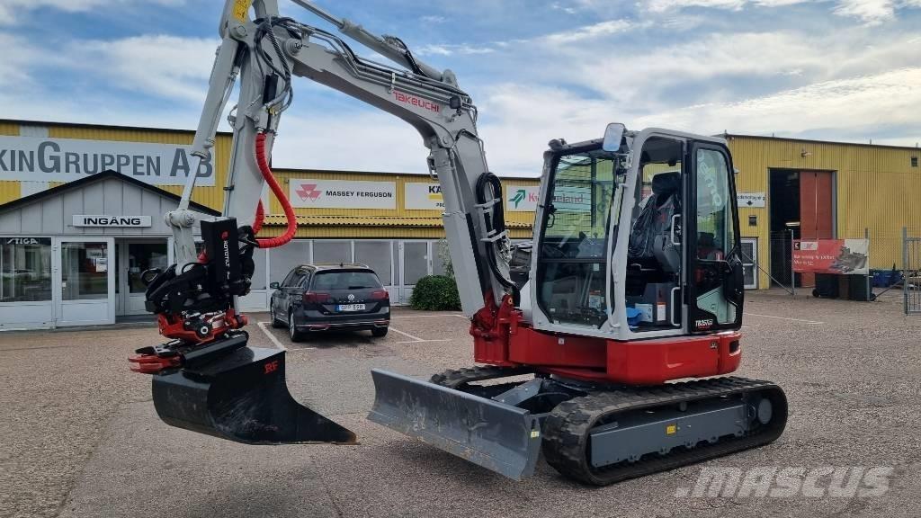 Takeuchi TB 257 FR 小型挖掘机