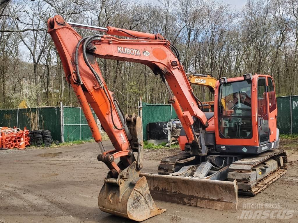 Kubota KX080-3 履带挖掘机