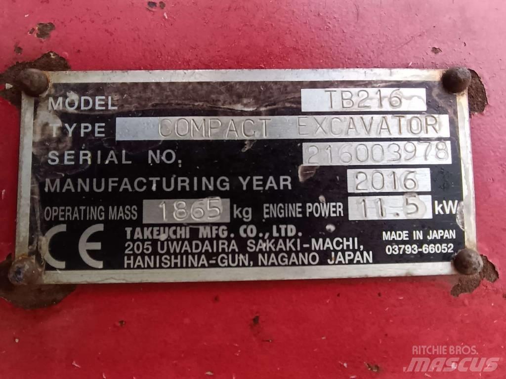 Takeuchi TB216 建筑机械-其他