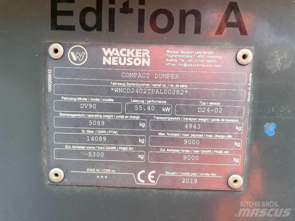 Wacker Neuson DV 90 翻斗车\公路型自卸车