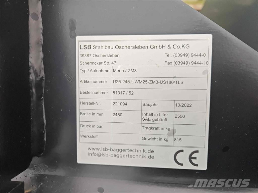 LSB U25-245 前装载配件