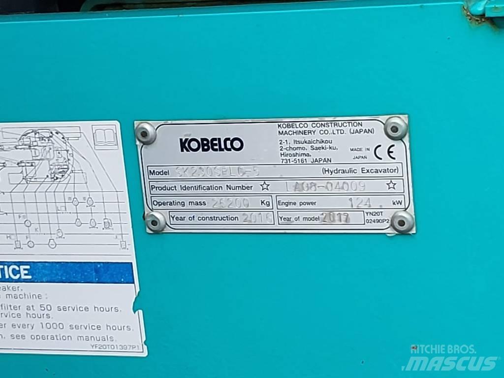 Kobelco SK230SRLC-5 履带挖掘机