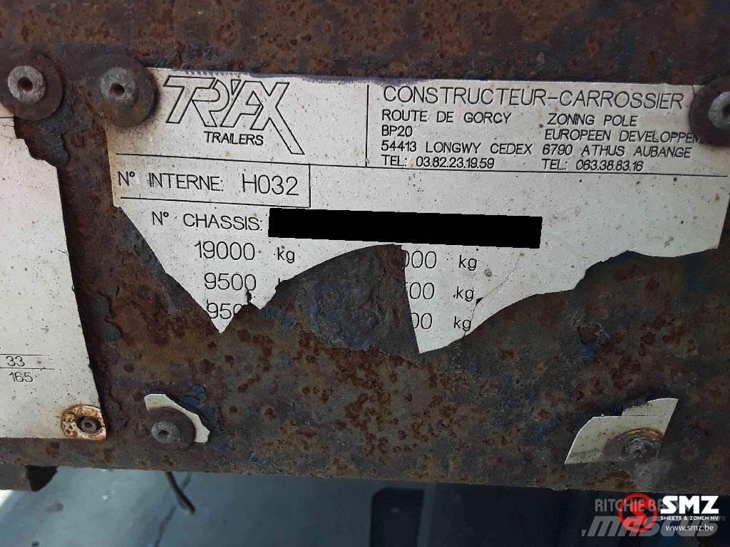 Trax Aanhangwagen 自卸半挂车