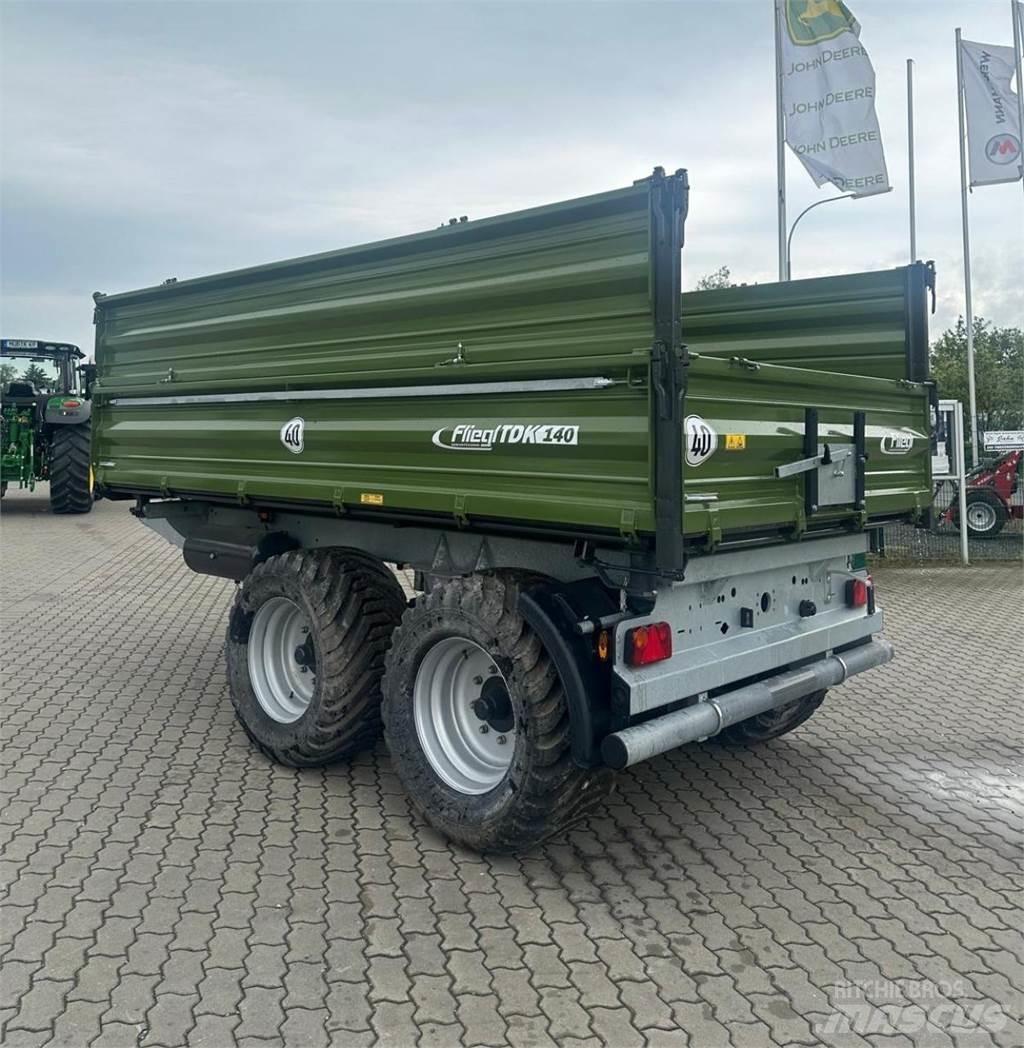 Fliegl TDK 140 FOX 箱式拖车