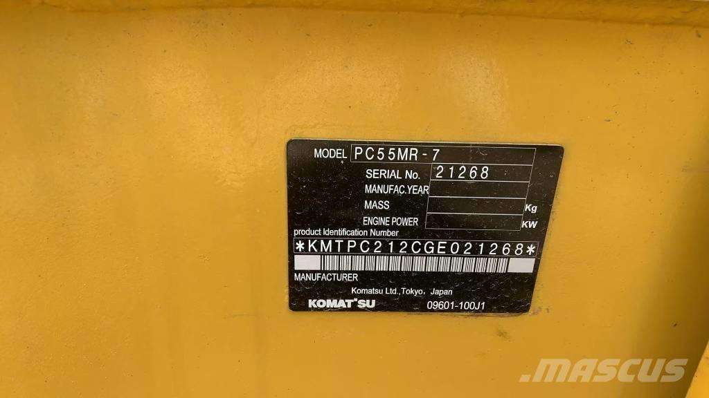 Komatsu PC 55 MR 履带挖掘机