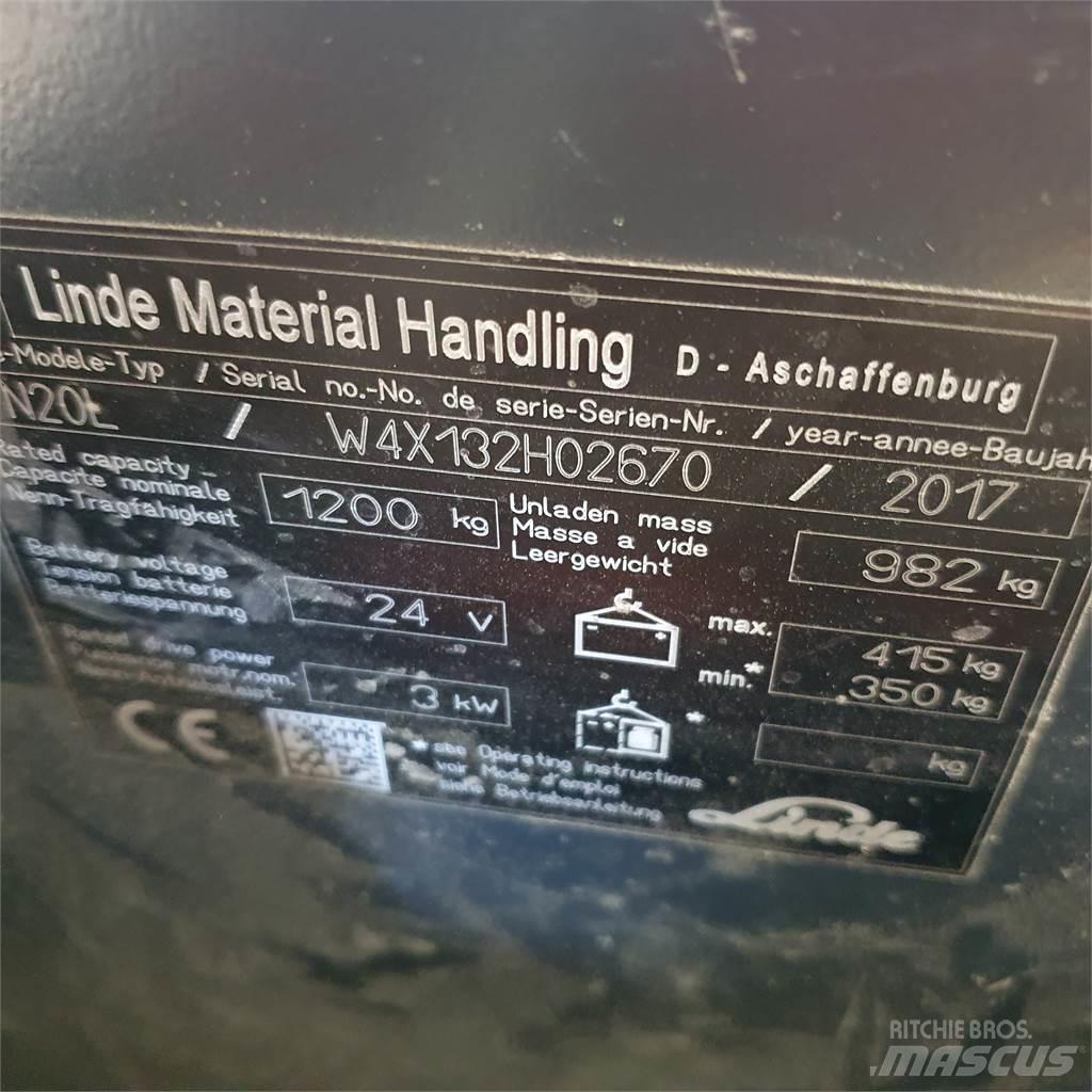 Linde N20L kurz 中端式装载机