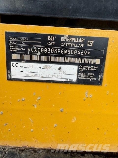 CAT 308 CR 中型挖掘机