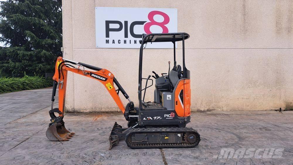 Doosan DX 17 小型挖掘机