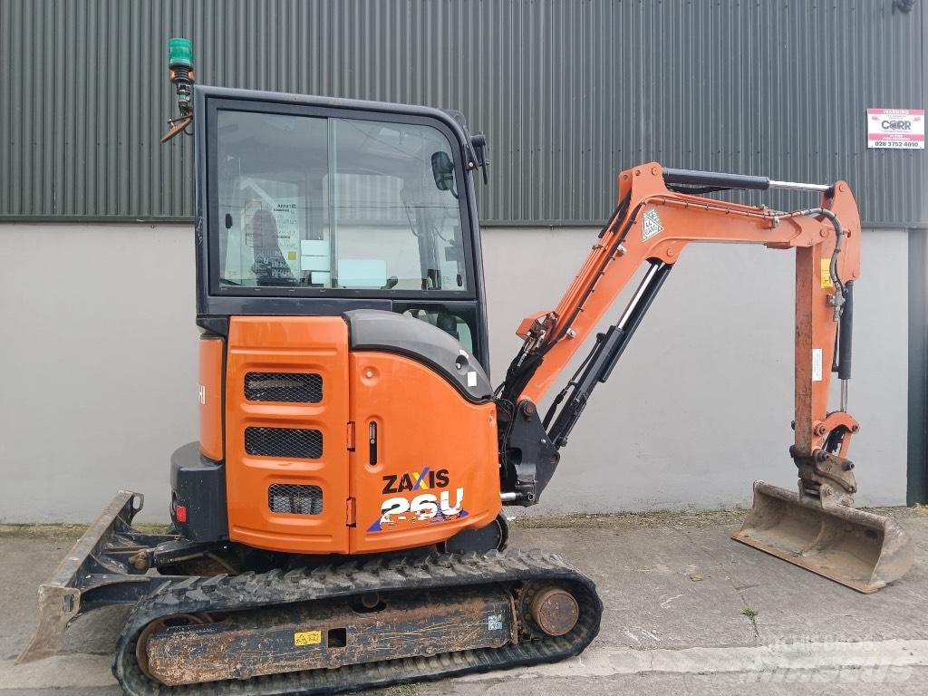 Hitachi ZX 26 U-6 小型挖掘机