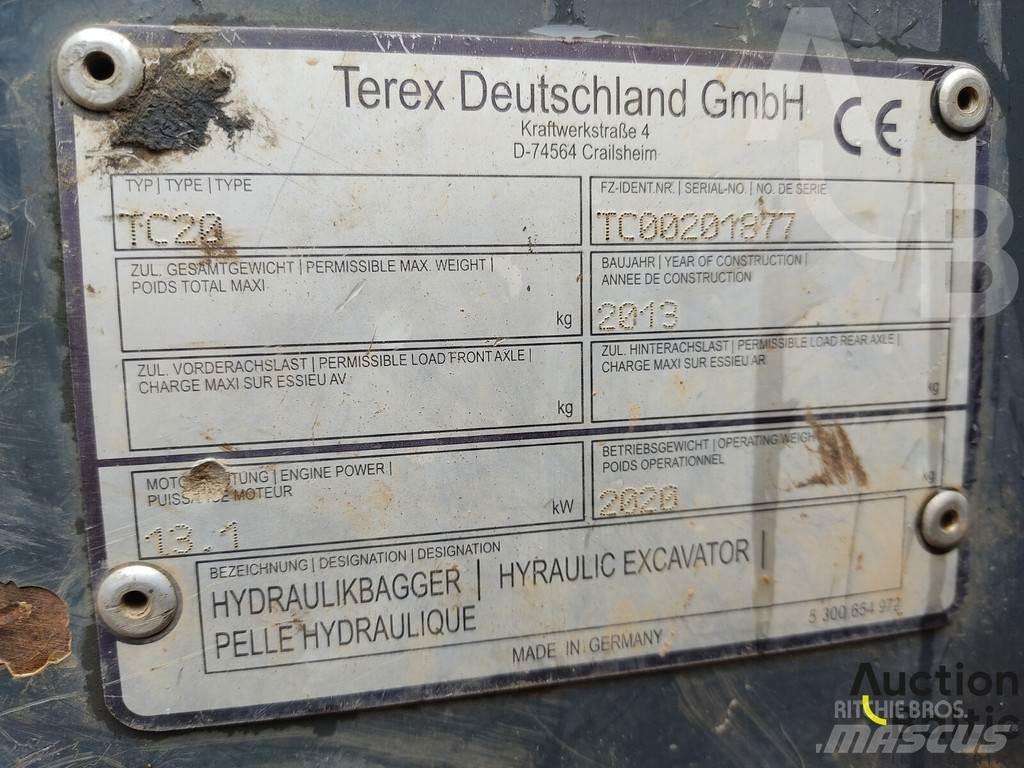 Terex TC 20 小型挖掘机