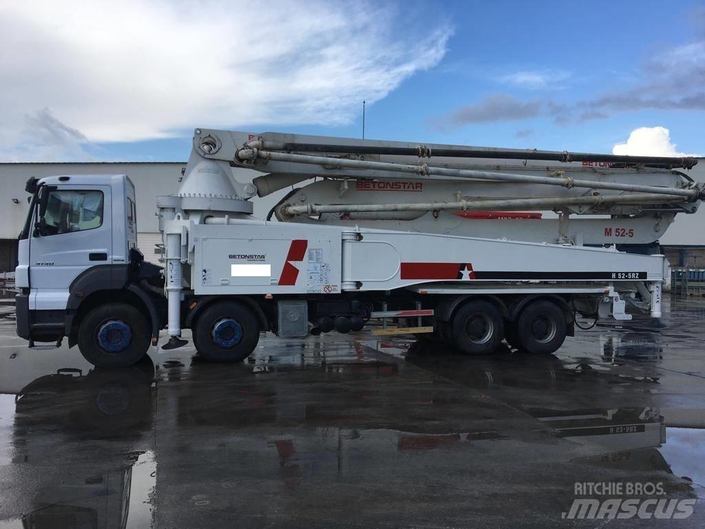 Betonstar 52M-5RZ 混凝土输送泵|布料机