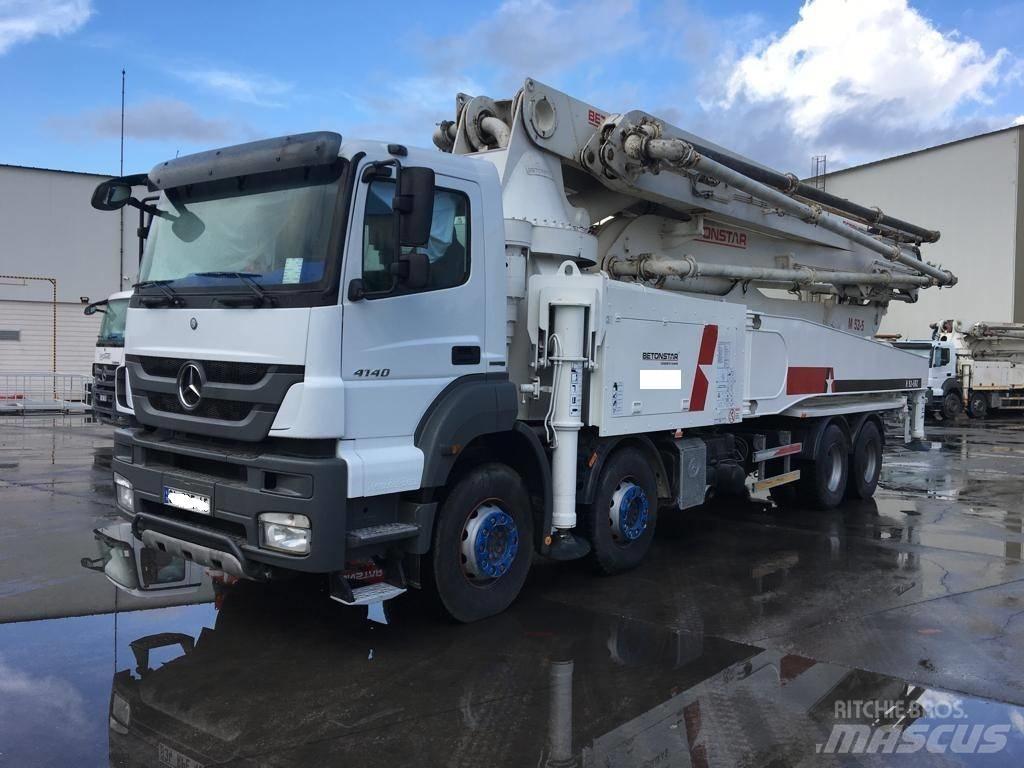 Betonstar 52M-5RZ 混凝土输送泵|布料机