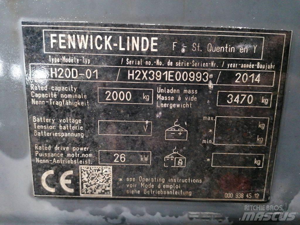 Linde H20D-01 柴油叉车