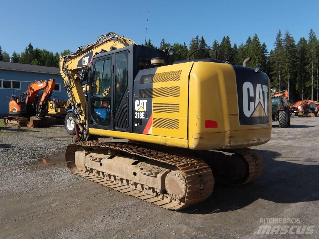 CAT 318 E L 履带挖掘机