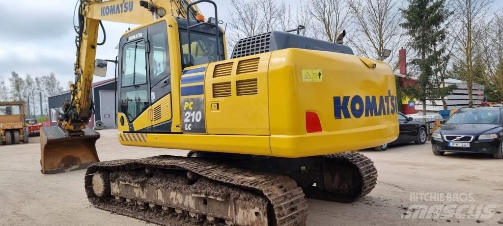 Komatsu PC 210 LC-10 履带挖掘机