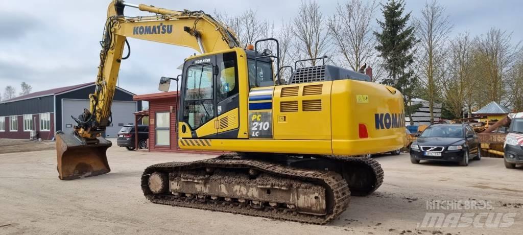 Komatsu PC 210 LC-10 履带挖掘机