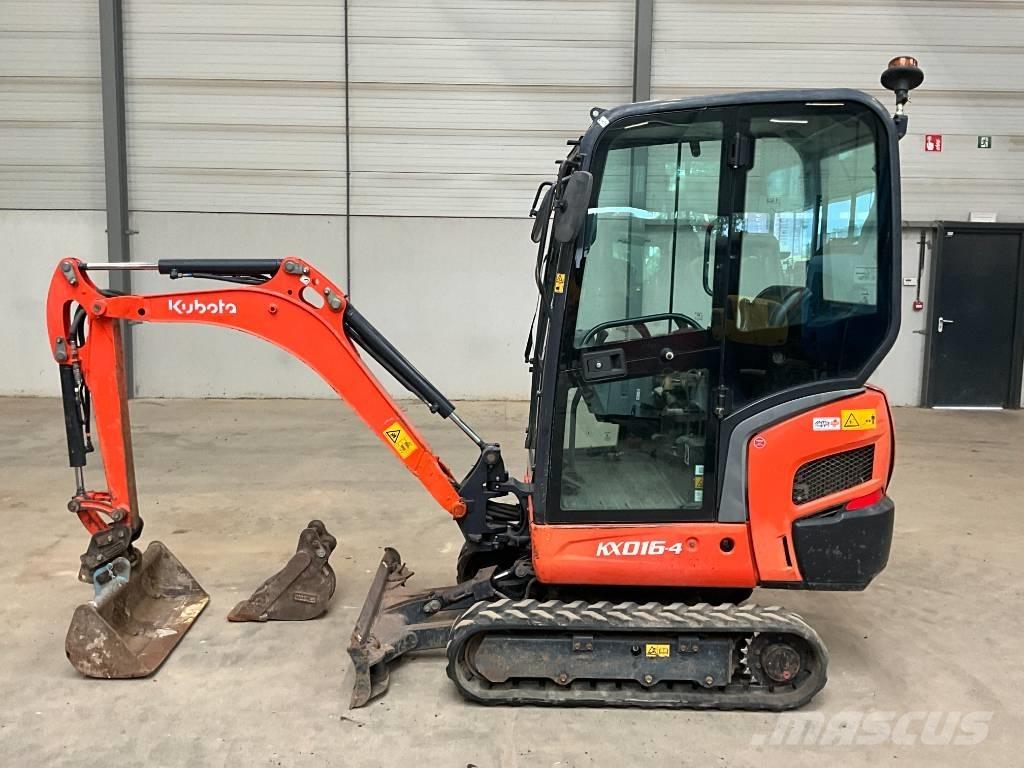 Kubota KX 016-4 小型挖掘机