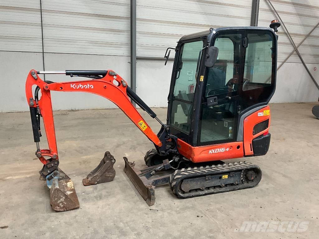 Kubota KX 016-4 小型挖掘机