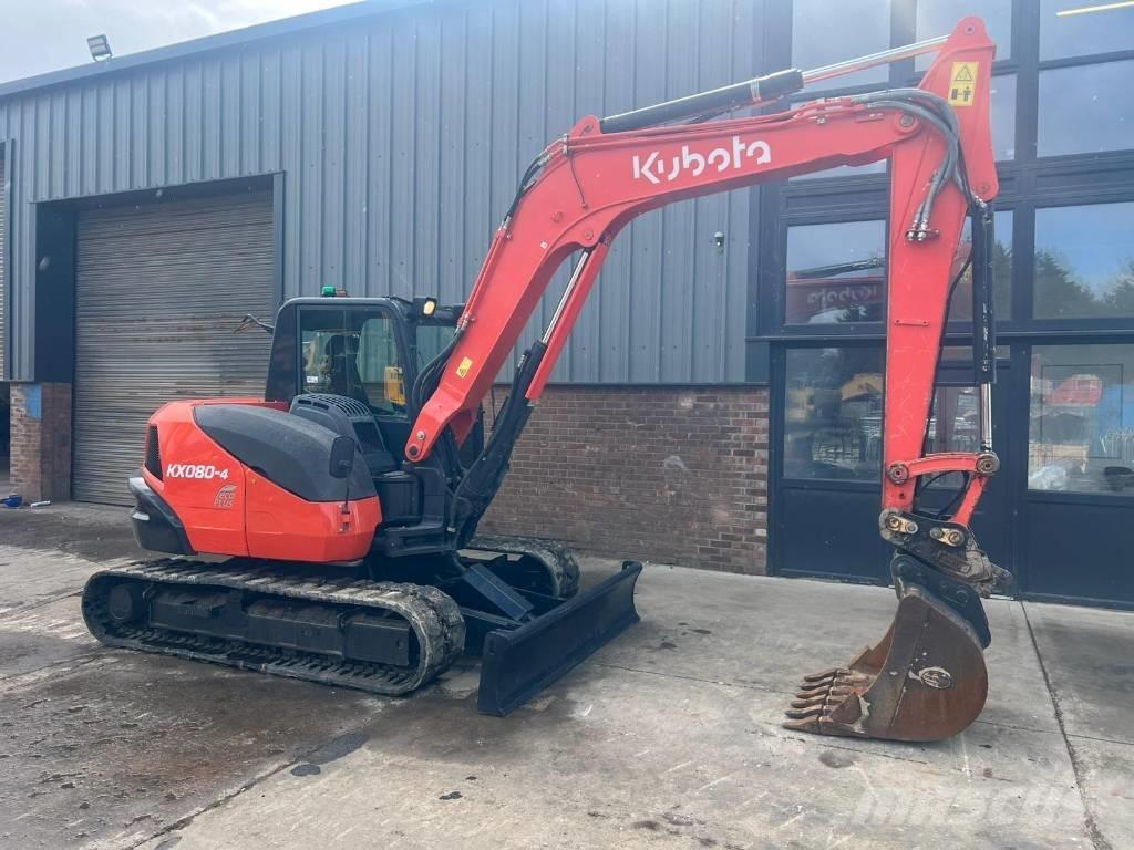 Kubota KX 080-4 小型挖掘机