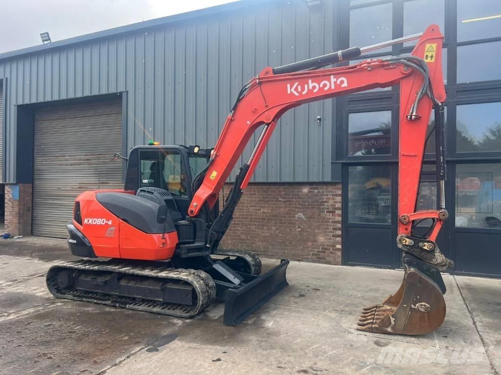Kubota KX 080-4 小型挖掘机