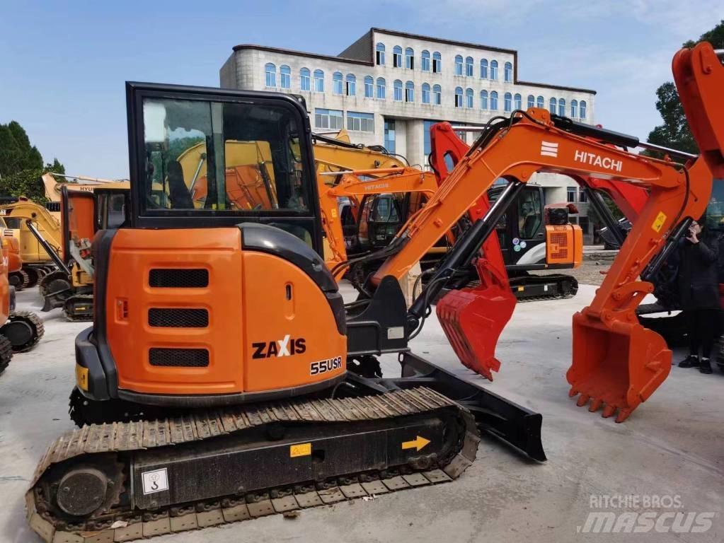 Hitachi zx55 小型挖掘机