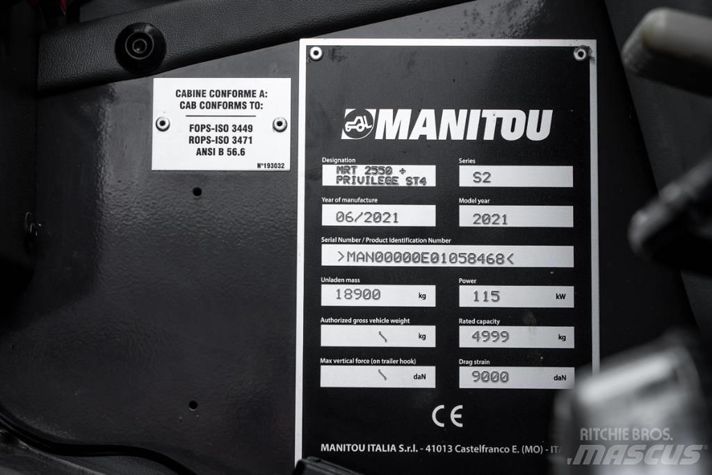 Manitou MRT 2550+ 伸缩臂叉装车|叉装车
