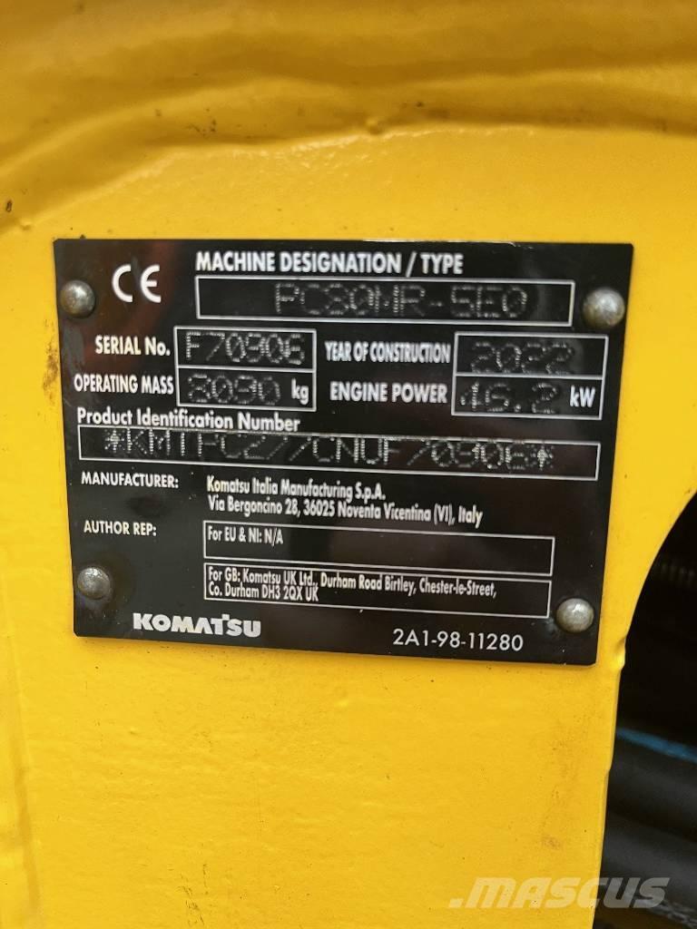 Komatsu PC80MR-5E0 中型挖掘机