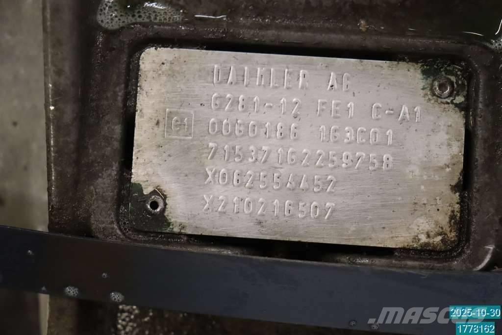 Mercedes-Benz actros 变速器