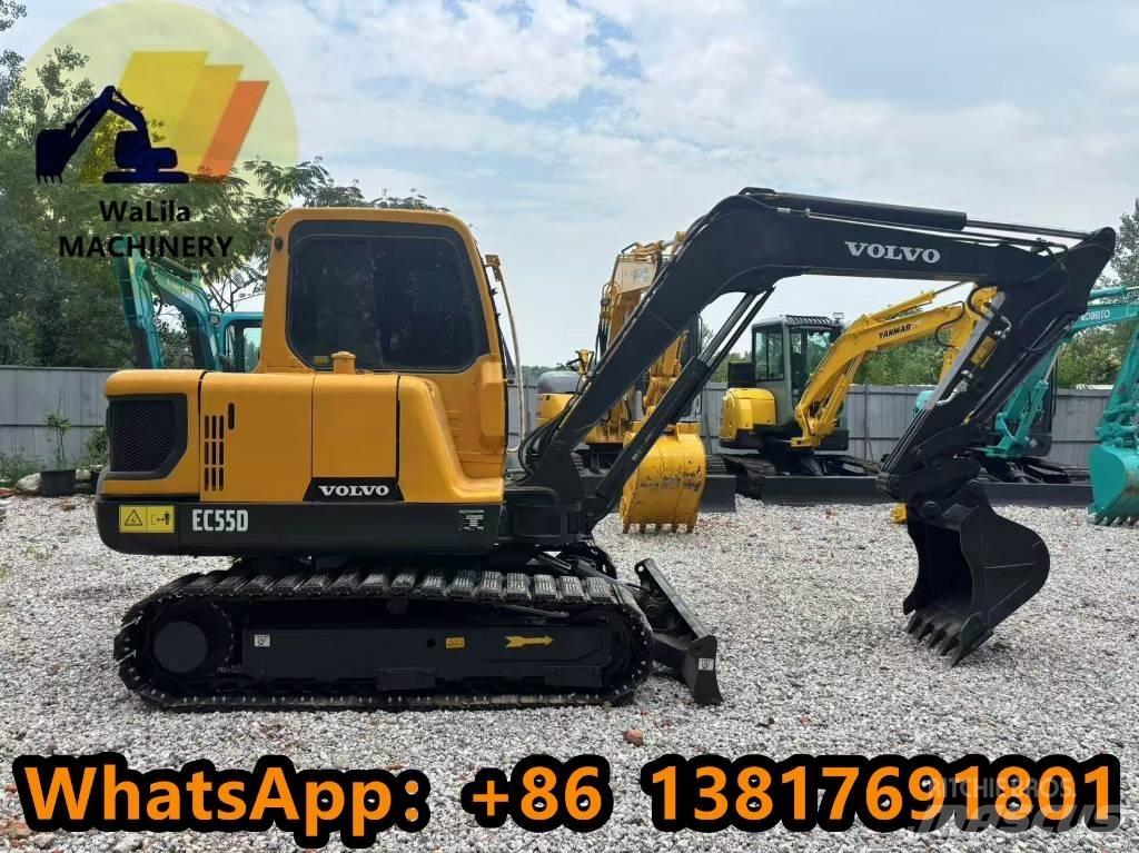 Volvo EC 55D 小型挖掘机