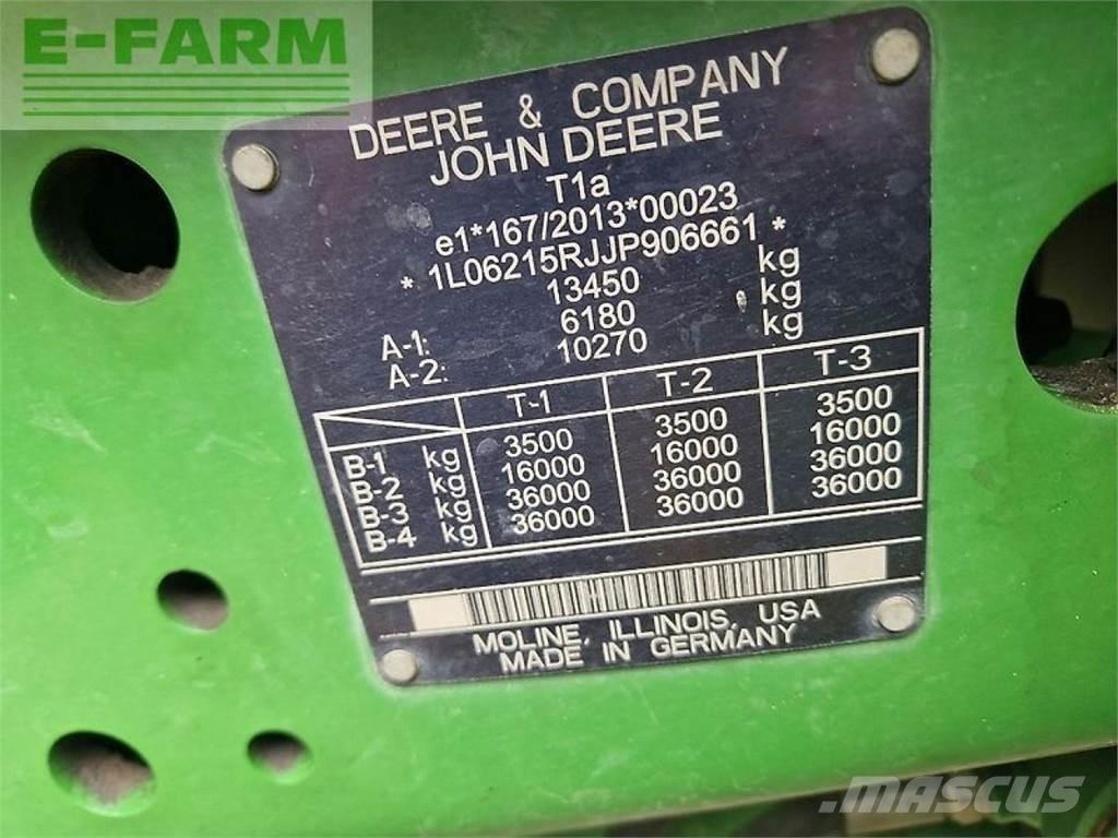 John Deere 6215r 拖拉机/农用车