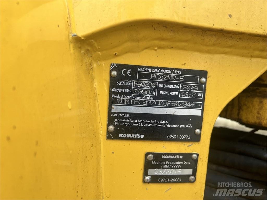 Komatsu PC 80 MR 中型挖掘机