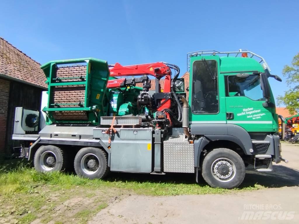 JENZ HEM 583 R-Truck 木材削片机