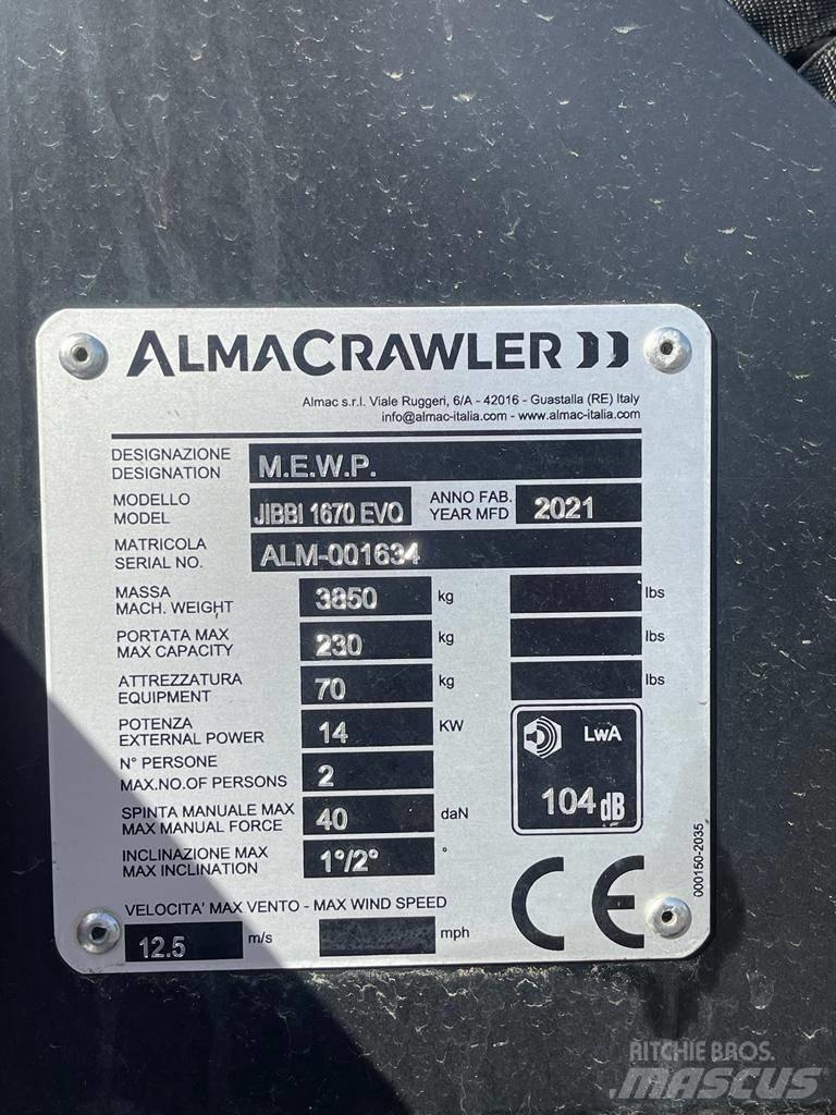 Almac Jibbi 1670 evo 其他升降机和高空作业平台