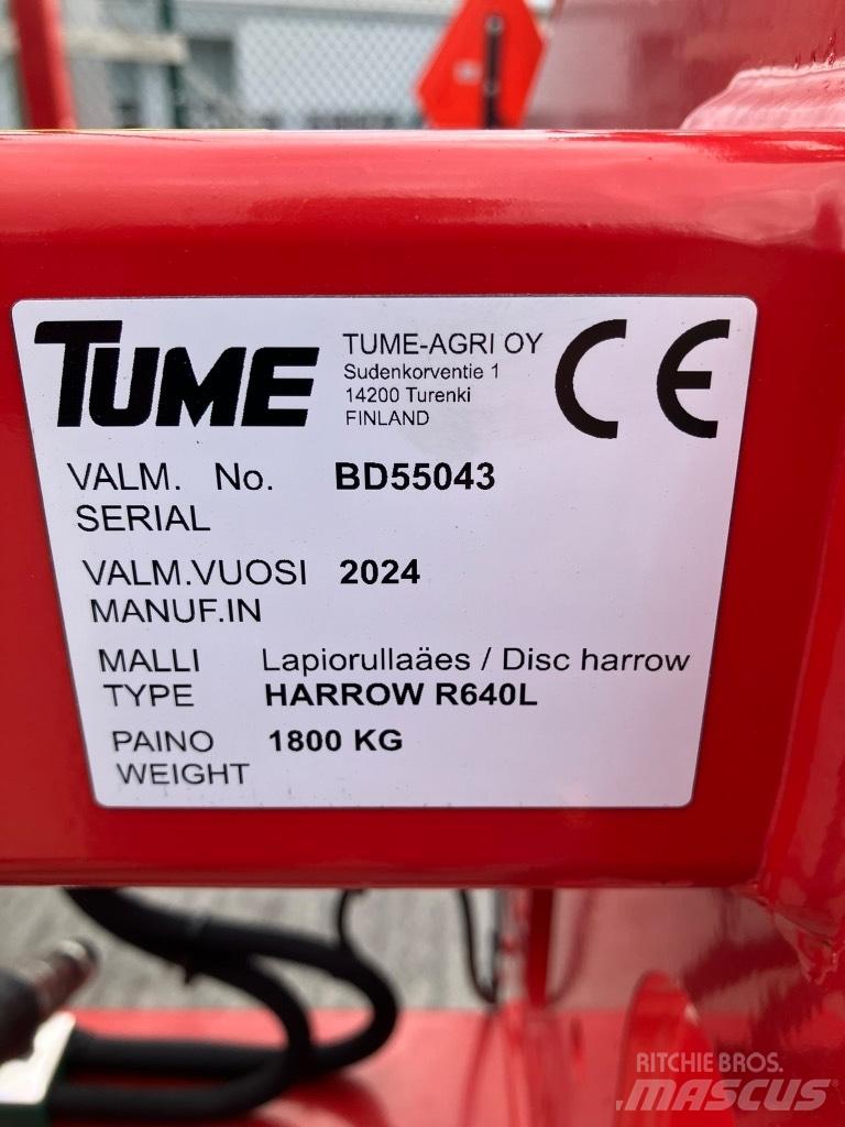 Tume Harrow R640L 钉齿耙