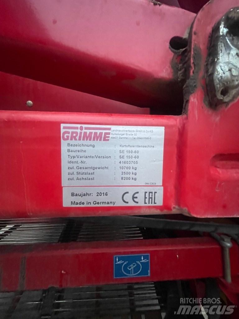 Grimme SE 150-60 马铃薯收获机