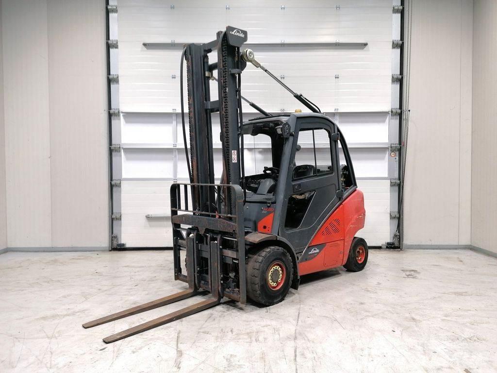 Linde H30T-02 天然气叉车