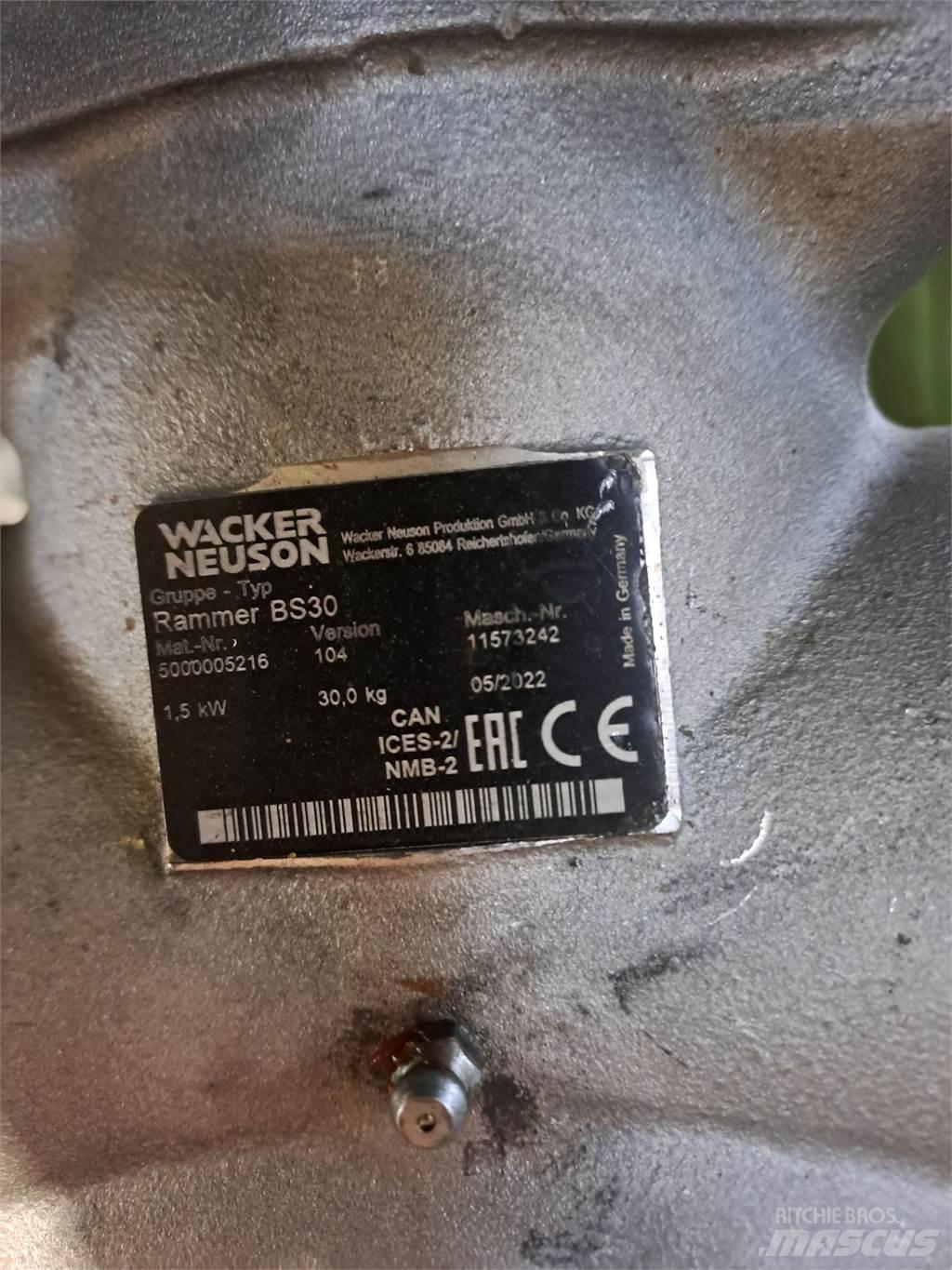 Wacker Neuson BS30 匝道机