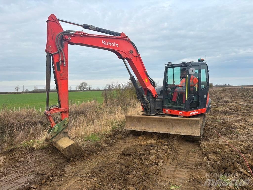 Kubota KX 80-4 中型挖掘机