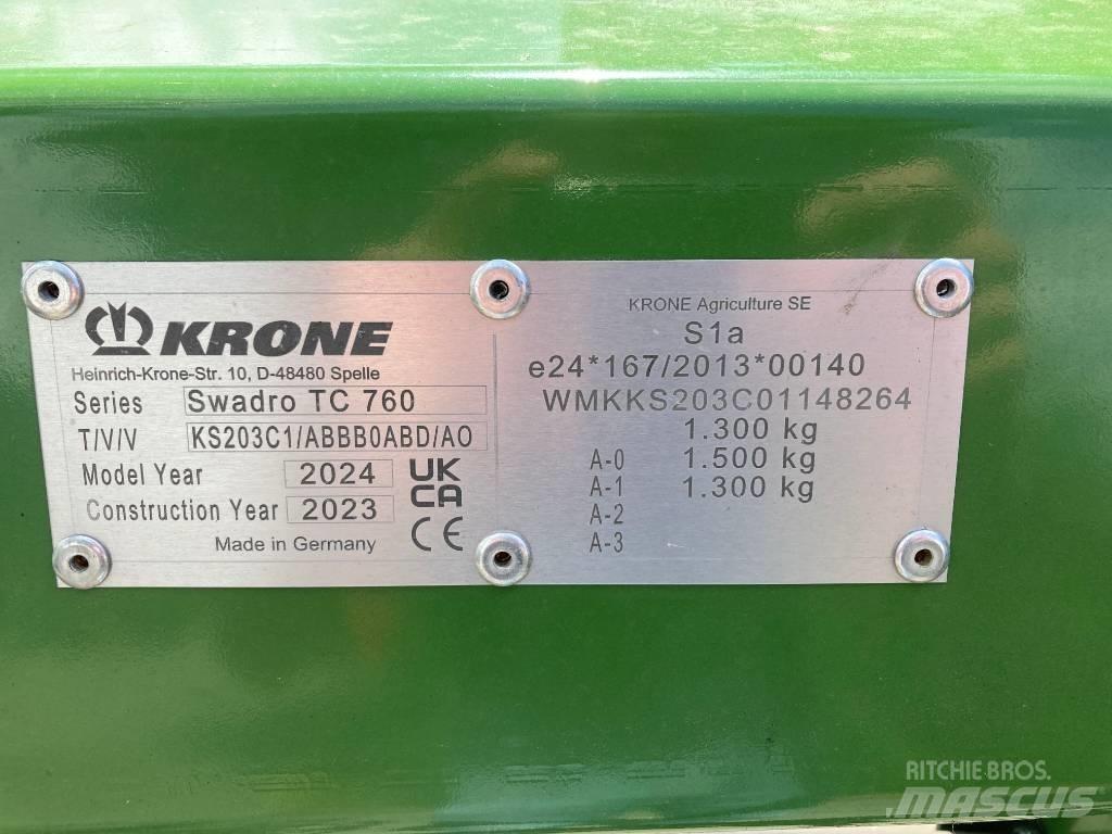 Krone Swadro TC 760 料堆整形机