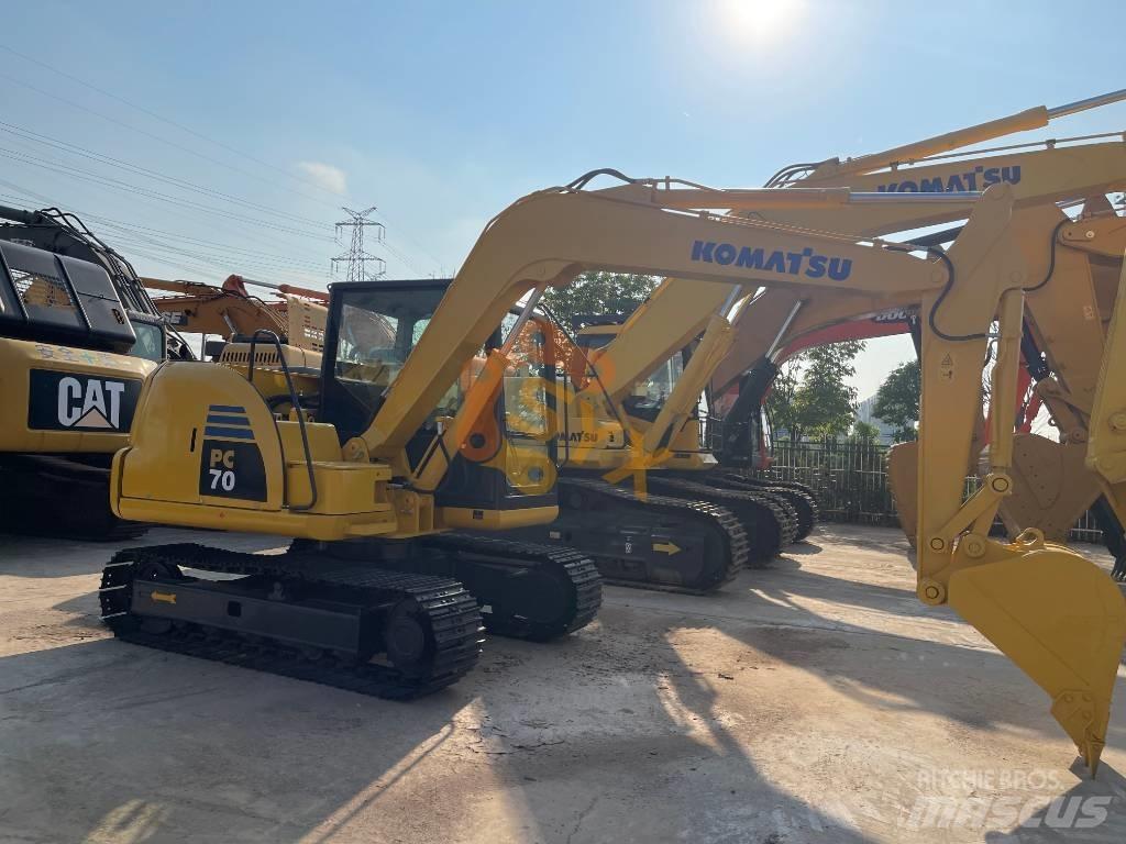 Komatsu PC 70 小型挖掘机