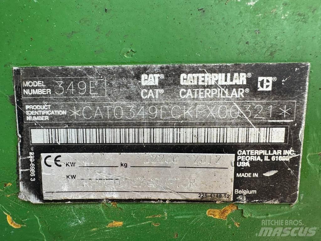 CAT 349E 履带挖掘机