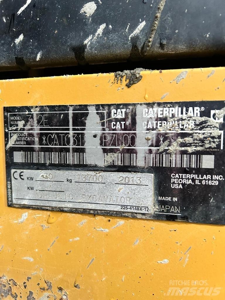 CAT 312 E 履带挖掘机