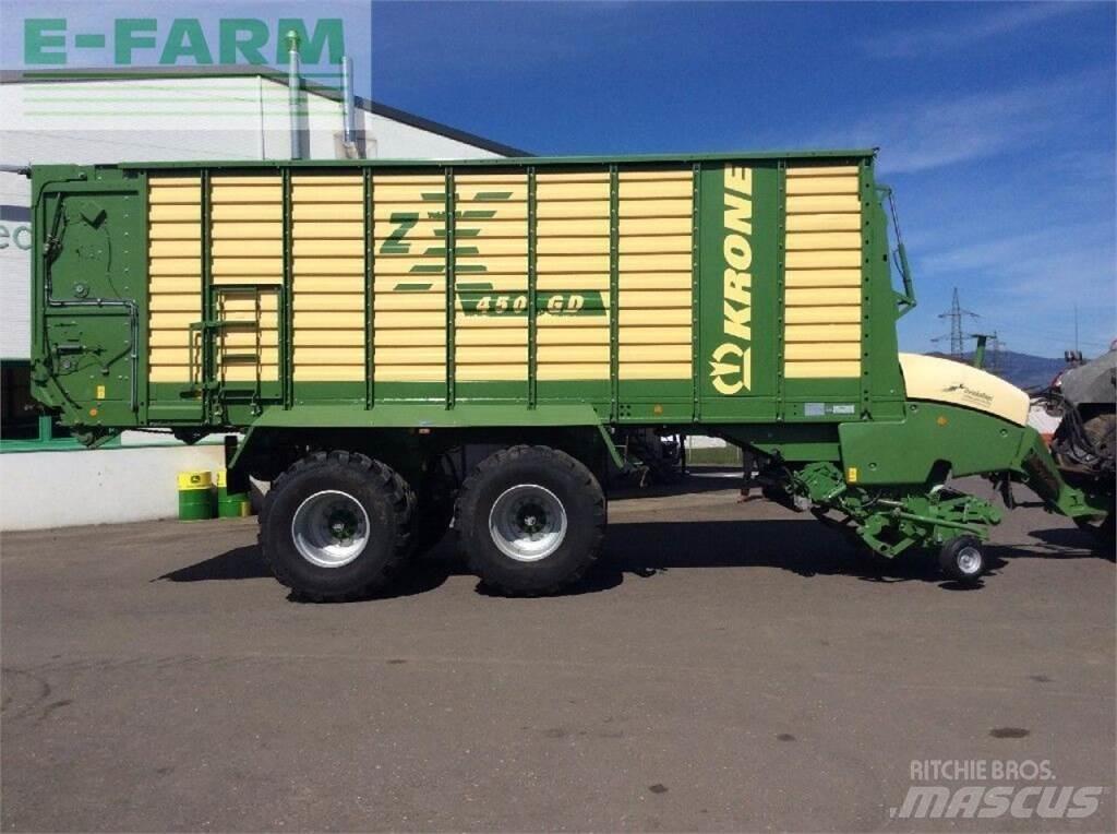 Krone zx 450 gd 粮食车