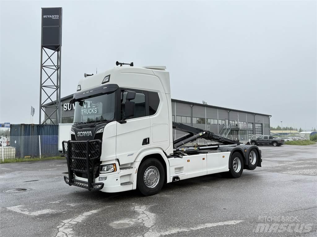 Scania R650 6X2 工程吊钩车
