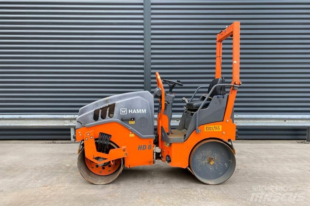 Hamm HD 8 VV 双轮压路机