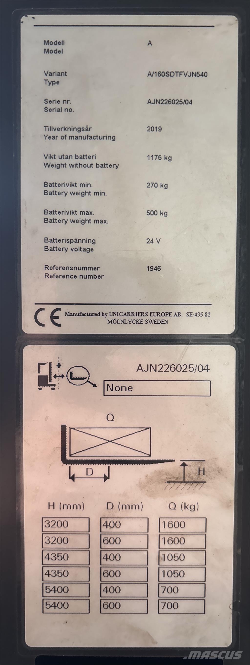 Atlet A160 行走式堆垛机