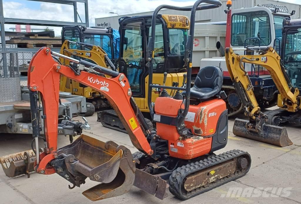 Kubota U 10-3 小型挖掘机