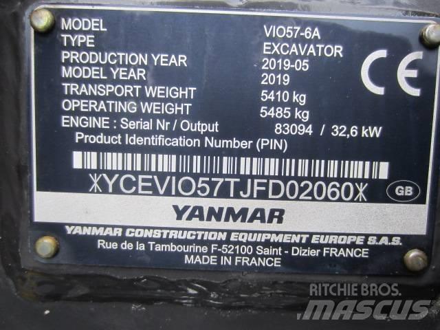 Yanmar Vio 57 小型挖掘机